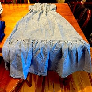 Women’s blue dress